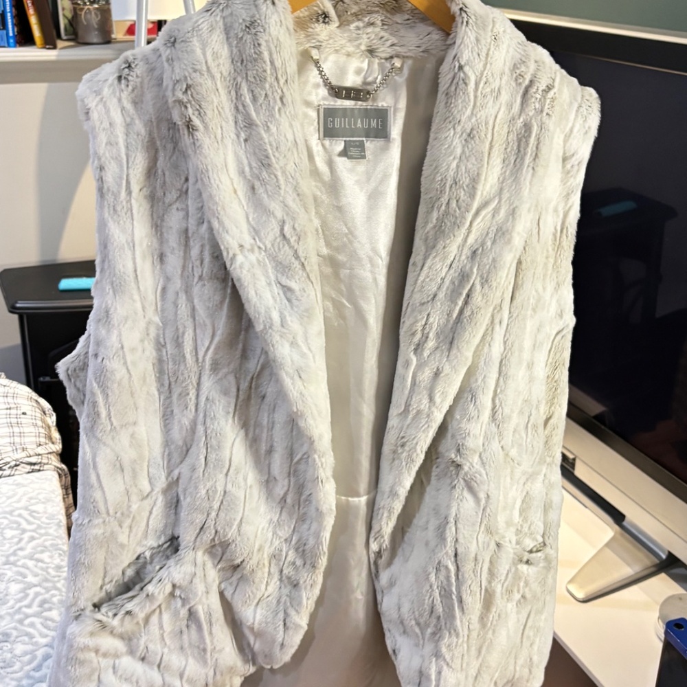Guillaume Faux Fur Vest